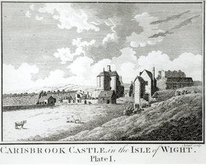 Carisbrook城堡，怀特岛，板材I. 作者 英语学校